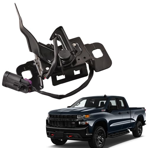 Pestillo de capó para reparar la Chevrolet Silverado 2014-2019 y GMC Sierra, bloqueo frontal 2