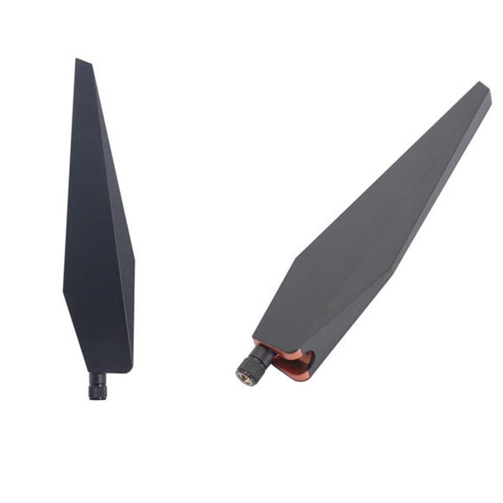 Eightwood Antenna WiFi 2.4/5GHz 3dBi RP-SMA maschio antenna doppia frequenza Wifi Security