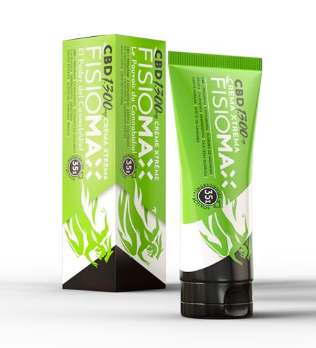 Crema CBD 75ml Fisiomax – Alivio Muscular y Articular con Árnica, Gaulteria y Harpagofito – Antiinflamatorio Natural para Artrosis, Tendinitis y Recuperación Deportiva
