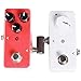 XIUOYN 2 Pack Guitar Pedal Coupler, 1/4 inch Guitar Effects Pedal to Pedal Connector Type Male to Male Plug Connector
