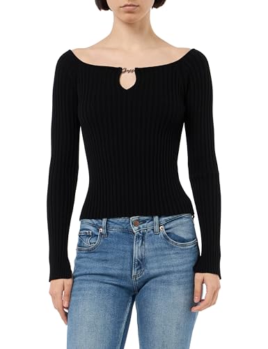 BOSS C_Fayez Women's Knitted Sweater, Black 1, S