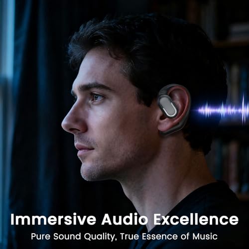Byobyc Bluetooth 5.4 Headphones True Wireless Stereo Earbuds T5 の商品画像 5