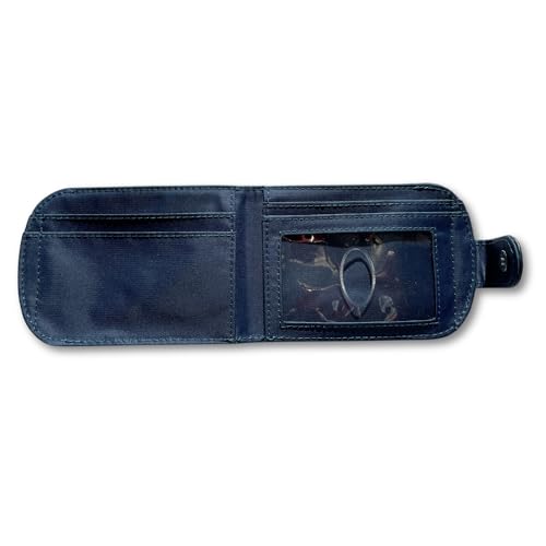 Image of Big Skinny Women's Taxicat Leather Bi-Fold Slim Wallet, Holds Up to 25 Cards