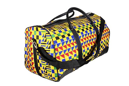 DC1 AFRICAN ETHNIC TRIBAL FABRIC TRAVELLING BAG ZBZ4