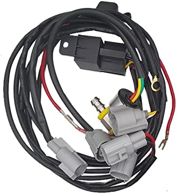 Pressure switch kit w/relay，wire harness for brake booster Rotary Vacuum pump UP28 UP30 UP50 fit for Gmhella vacuum pump
