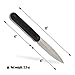 BPSKNIVES Citizen - EDC Tactical Knife with Micarta Handle - Fixed-Blade Stainless Steel Knife with Plastic Sheath - Everyday Carry Utility Knife - Full Tang Survival Knives