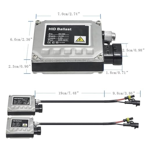 Módulo Controlador Faro Coche para Evitar Fallos Eléctricos HID 3