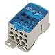 DIN Schiene Verteilerblock 250A 1 in vielen Ausgangsklemmenblöcken für Universal Power Junction Box Steckverbinder UKK250A Klemmblock Elektroinstallation