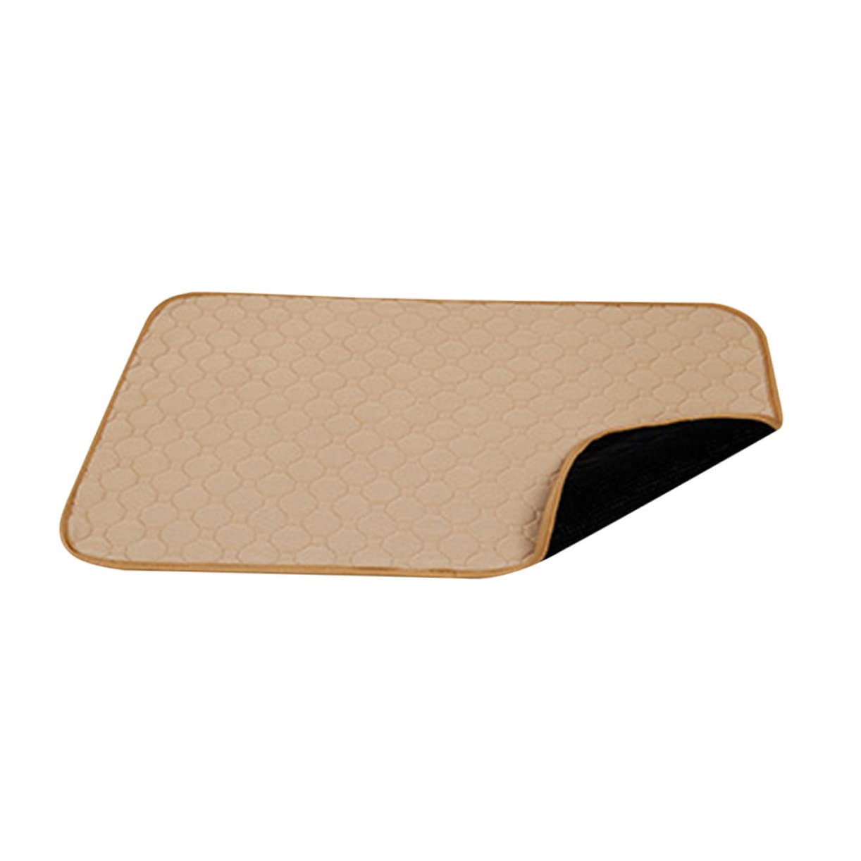 Tapis D’Urine pour Chien Absorbant Lavable en Tissu Kaki 1 Pièce
