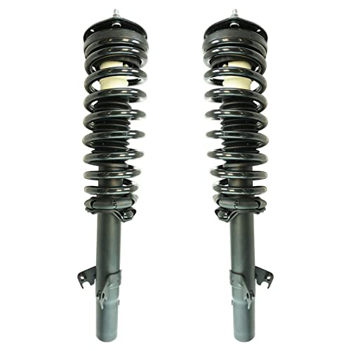 Image of TRQ Front Complete Shock Strut Spring Assembly LH RH Pair Set for Milan Fusion