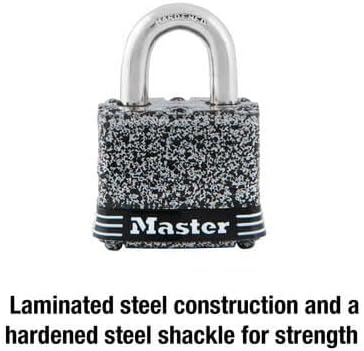 Miniatura 3 de Master Lock Cerradura laminada 380D con oxidóleo, 1-916 pulgadas