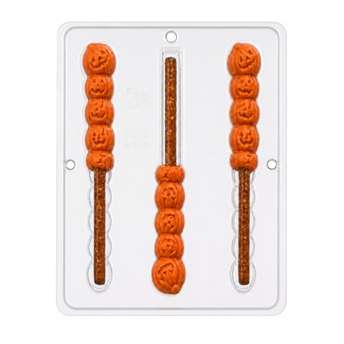 Pumpkin Pretzel Pop Halloween Mold
