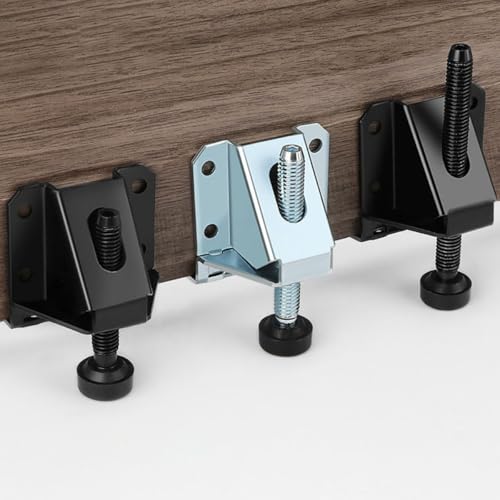 Pies niveladores ajustables para evitar humedad y muebles cojos 6