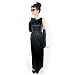 Utopiat Vestido de Traje Negro Satinado Premium Mujer Inspirado en el Estilo...