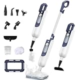 Steam Mop for Hardwood Floors, 11-in-1 Steam Cleaner with Handheld Steamer, 212°F Powerful Multi-Surface Cleaning for Tile, Grout, Carpet & Wall, Fast Heat, 22.9FT Cord, Floor Steam Mop
