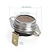 Cutetool D510702 Dryer High Limit Thermostat Auto Reset Function Compatible with Alliance Laundry,Speed Queen, and Huebsch Commercial Washers and Dryers Thermostat Replace D510702, 510702,61886,915728