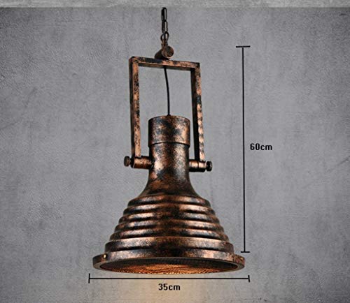 Lustre industriel rétro pour l'ambiance d'un restaurant - 3