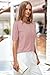 Arach&Cloz Womens Fashion Spring Lightweight Short Sleeve Sweater Cardigan 2026 Tops Button Down Crew Neck Bolero Shrug Casual Tops Trendy Date Valentine Dusty Pink XL