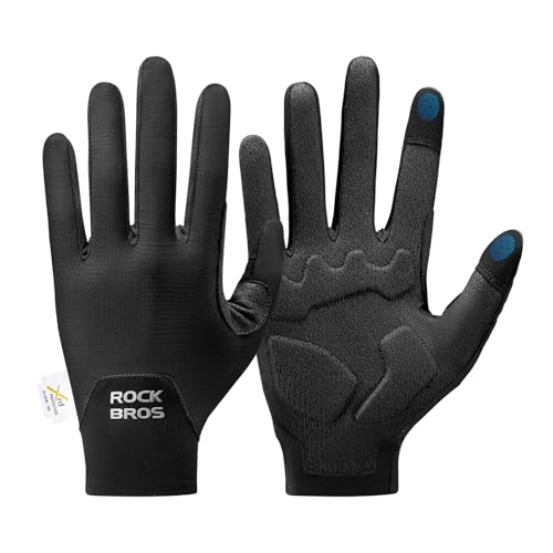 ROCKBROS Cycling Gloves for Men Women XRD Shock Absorbing Bicycle