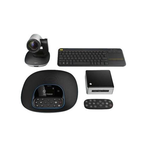 Preisvergleich Produktbild Logitech GROUP Kit Kit für Videokonferenzen mit Intel NUC Kit NuC5i5MYHE