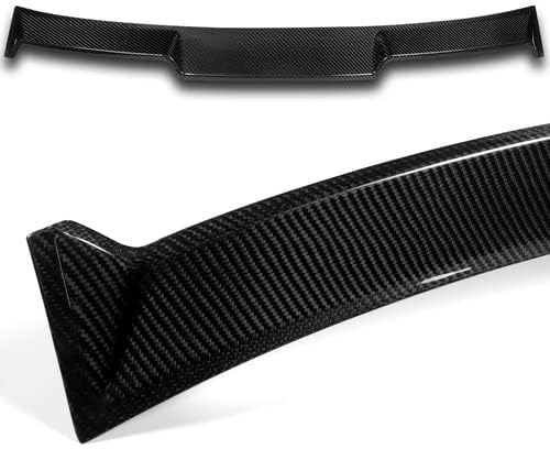 Miniatura 2 de HK5 Alerón de techo de ventana trasera estilo V de fibra de carbono negro compatible con BMW G22 Serie 4 Coupé 2021-2023 y compatible con BMW G82 M4