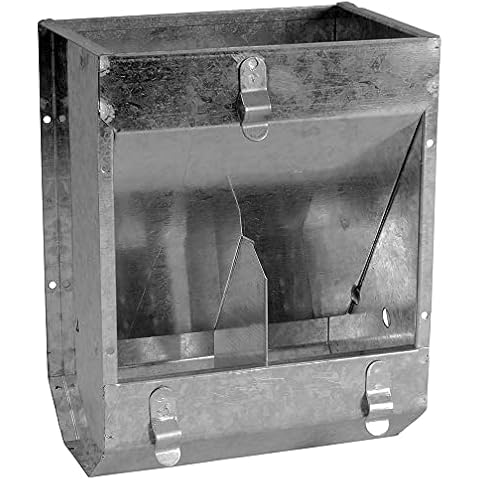 Agrarflora Kaninchen-Futterautomat 2,5kg, verzinkt, 2 Fressplätze Cover