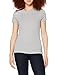 Produktbild Tommy Hilfiger Damen Heritage Crew Neck Tee T-Shirt, Grau (Light Grey Htr 039), X-Large (Herstellergröße: XL)