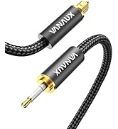 Amazon | VANAUX 光デジタルケーブル L型 360°回転式TOSLINK SPDIF光