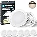 Aigostar LED Downlights for Ceiling 4.8W 560LM, Ultra Slim LED Recessed Ceiling Spot Lights 4000K Neutral White IP65 Waterproof Spotlights Ceiling Lights for Bathroom Kitchen Hallway, 6 Pack