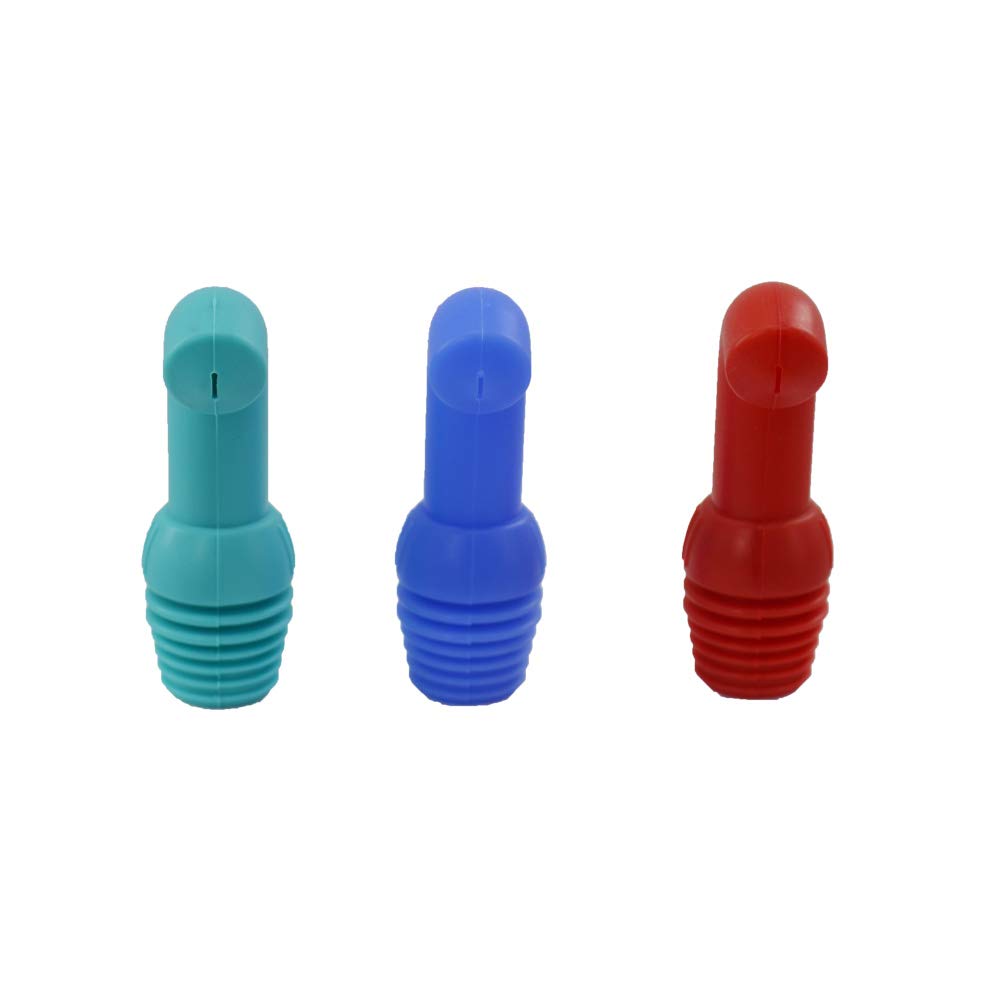 3 Pcs Per Pack Red Blue Green Food Grade Silicone Handheld Personal Bidet Empty Bottle Personal Hygiene Postpartum