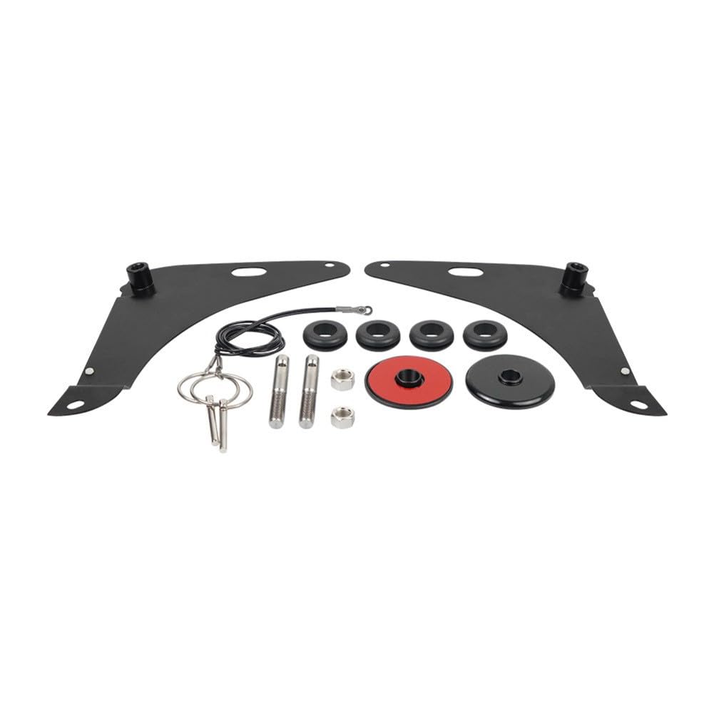 Kit goupilles de capot moteur acier inoxydable 2008-2016 crochet fermeture OEM 82214260AC