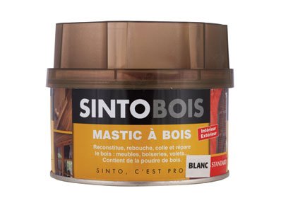 Sinto - Mastic a bois sintobois-standard - Finition.Sapin - Cond. ml.1000