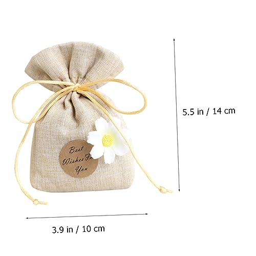 6 bolsas de sachet de lavanda para hogar y auto miniatura 2