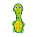 Fire Biterz Durable Tough Dog Toy Made With Firehose Material, Tough Plush Toy for Small Dogs by Outward Hound, Medium, Turtle