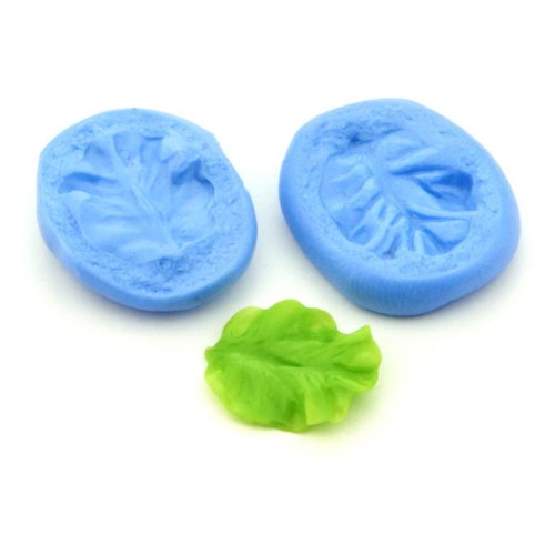 MyTinyWorld Dolls House Miniature Lettuce Leaf Silicone Mould