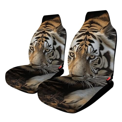 Housse de siège voiture universelle tigre pour sublimer vos trajets en famille