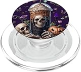 Photo Gallery skeleton halloween coffee cup for women men purple butterfly popsockets popgrip per magsafe Photo Gallery skeleton halloween coffee cup for women men purple butterfly popsockets popgrip per magsafe