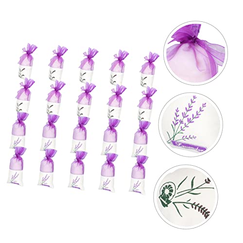 Beaupretty 20 bolsas de organza para almacenamiento y sachets miniatura 3