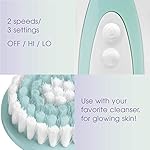 True Glow by Conair Battery Operated Facial Cleansing Brush - Image 4