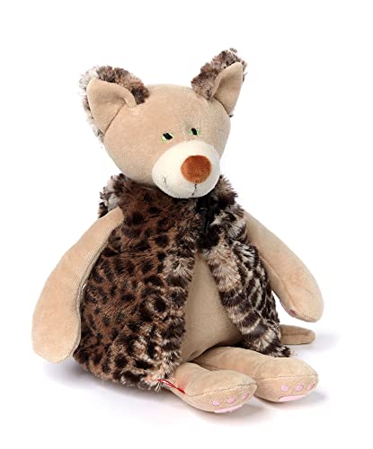 sigikid, Stofftier für Erwachsene und Kinder, Kater Mallow, Catwalk Pets, Beige, 38780