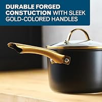 Farberware Forged Induction Ceramic Nonstick Cookware Set, 12 Piece, Black — image 7