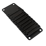  MagiDeal 10pcs 4 Löcher Kunststoff Neckplate Hals Platte Dichtung Für Gitarre Bass Ersatzteile