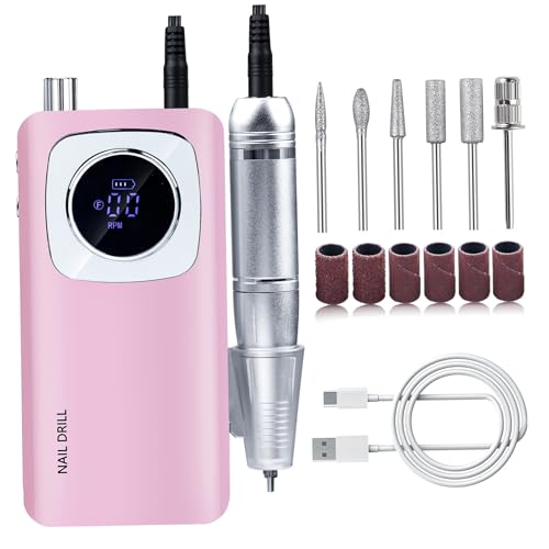 Ponceuse à ongles électrique 45000 tr/min pour retirer facilement le gel acrylique
