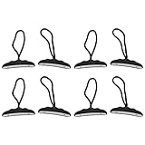 Nicfaky 8Pcs Handles Strong T-Handle Design Ultra Heavy Duty Bungee Replacement Installation Kit