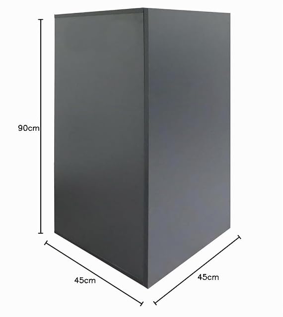 Foto 2 de 2 de Amtra Soporte Nano Cubo 45 Grey - Mueble de Madera para acuarios, 45 x 45 x 90 cm Gris, Base Universal…