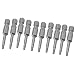 New Lon0167 10 Pcs Featured Hexagon 6.35mm drill reliable efficacy hole 2.5mm Tip Hex Single Head Insert Bits(id:89b 75 f7 43e)