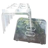 PRODUKTDETAILS: Unser Pflanztunnel mit integrierter Dachklappe misst 78cm x 29cm x 28cm. Er besteht aus robustem Polypropylen, ist UV-beständig und kann mit separat erhältlichen Endstücken abgeschlossen werden