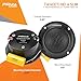 PRV Audio Bullet Super Tweeters Neodymium, 3 Inch PRV Tweeter Black TW400Ti-Nd-4 Slim 240 Watts 4 Ohm, Easy to Mount, 3 Inch Speaker Replacement (2 Tweeters)