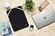 HP Wende-Schutzhülle für 15,6-Zoll-Laptop – Reversibles Design, Neopren, Stoß- und Kratzschutz, Waschbar, Wasserabweisend, Schlankes Profil, Leicht, Schwarz-Silber