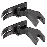 MINAOLULUS Set 2 Piedini Premistoffa Industriali in Metallo Compatibili Brother Singer, Piedini Professionali per Macchina da Cucire, Ricambi Resistenti per Tessuti Pesanti e Cucito